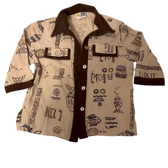 Sea Suns women button up shirt size x-small - Picture 9 of 13